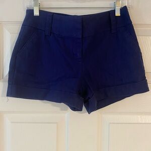 Express Women's Navy Blue Shorts